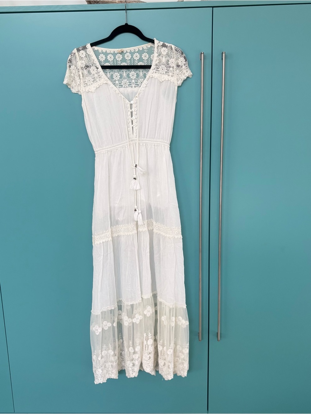 Tulle & Batiste Willow Maxi White Lace - Picture 2 of 15